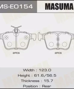 Má Phanh Sau Audi A3 Q3 13-20, Volkswagen Tiguan 1.4 2.0 16-20, MG 5 21+